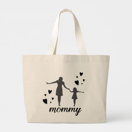 Grand Tote Bag Idées cadeaux d'anniversaire pour maman, cadeaux d (Dos)
