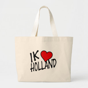 Grand Tote Bag Ik Heart Holland bk jtcnt