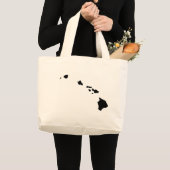 Grand Tote Bag Îles hawaïennes (Devant (produit))
