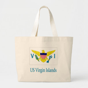 Grand Tote Bag Îles Vierges américaines