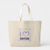 Grand Tote Bag I'm Editor (Dos)