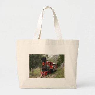 Grand Tote Bag Images de trains à locomotive