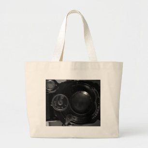 Grand Tote Bag Impression d'appareil photo classique