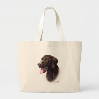 Grand Tote Bag Indicateur aux cheveux courts allemand