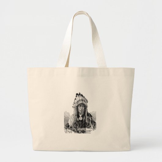 Grand Tote Bag Indien (Devant)