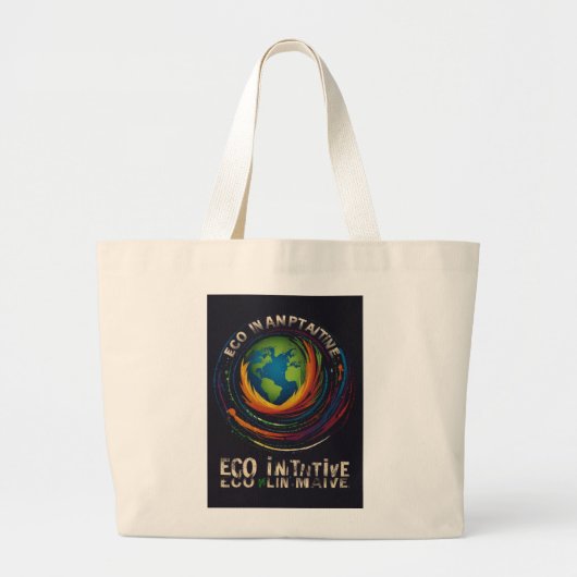 Grand Tote Bag Initiative éco (Devant)