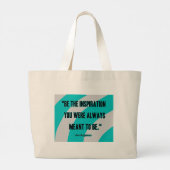 Grand Tote Bag Inspiration Minuscule Fourre-tout (Dos)