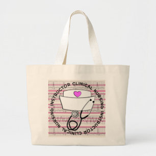 Grand Tote Bag Instructeur clinique Fourre-tout