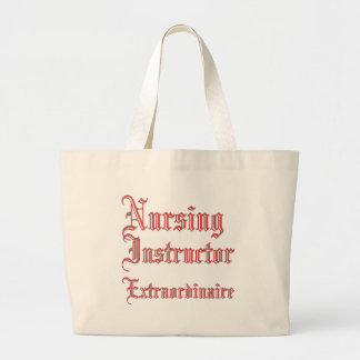 Grand Tote Bag Instructeur de soins - Extraordinaire