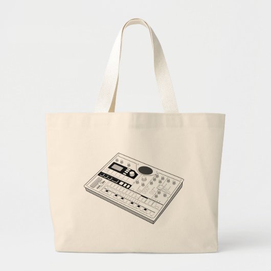 Grand Tote Bag Instrument de musique de Korg Electribe emx1 (Devant)