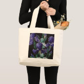 Grand Tote Bag Iris (Devant (produit))