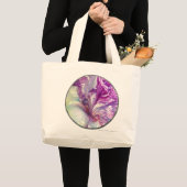 Grand Tote Bag Iris et Bois magique (Devant (produit))