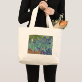 Grand Tote Bag Irises par Van Gogh (Devant (produit))