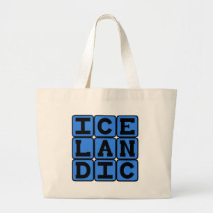 Grand Tote Bag Islandais, Nationalité