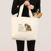 Grand Tote Bag Italian Greyhound Art Toxits (Devant (produit))