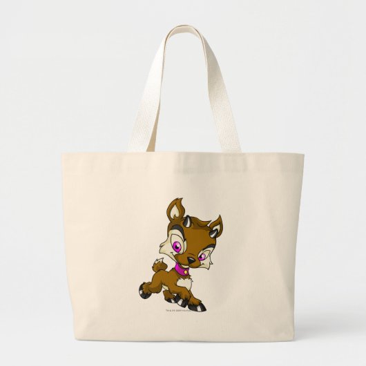 Grand Tote Bag Ixi brun (Devant)