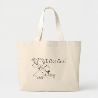 Grand Tote Bag J'ai obtenu un