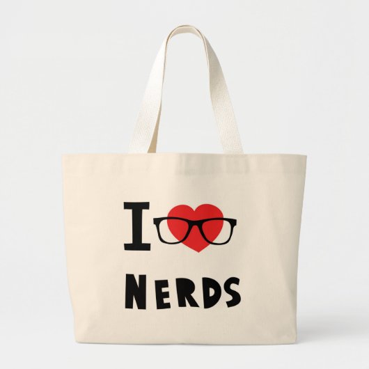 Grand Tote Bag J'aime des ballots (Devant)