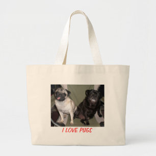 GRAND TOTE BAG J'AIME DES CARLINS