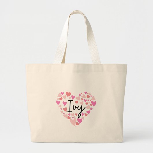 Grand Tote Bag J'aime Ivy (Devant)