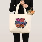 Grand Tote Bag J'aime la Chine (Devant (produit))