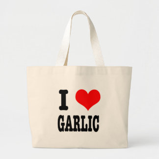 GRAND TOTE BAG J'AIME L'AIL DU COEUR
