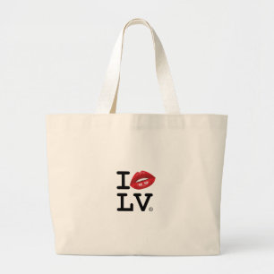 GRAND TOTE BAG J'AIME LE BAISER DE BT