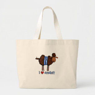 Grand Tote Bag j'aime le crochet