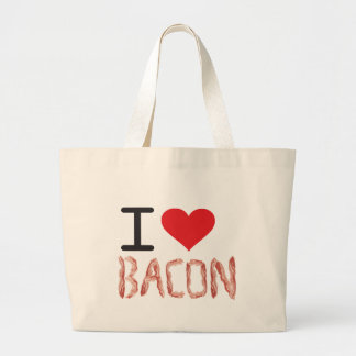 Grand Tote Bag J'aime le lard
