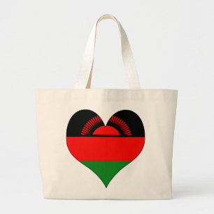 Grand Tote Bag J'aime le Malawi