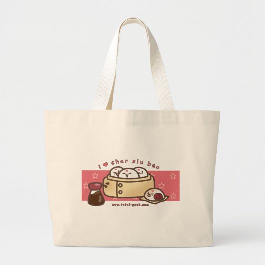 Grand Tote Bag j'aime l'éléphant Fourre-tout de bao de SIU de (Devant)