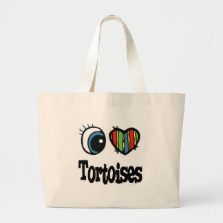 Grand Tote Bag J'aime les tortues