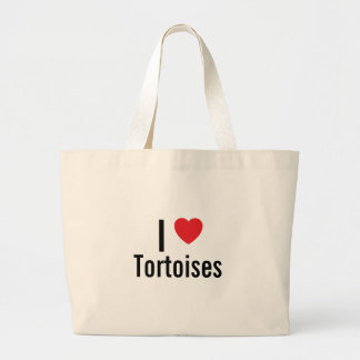 Grand Tote Bag J'aime les tortues