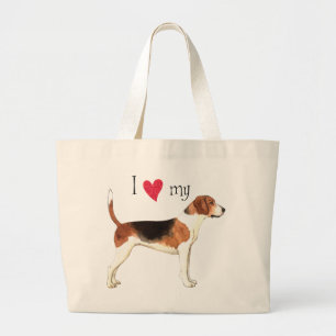 Grand Tote Bag J'aime mon Harrier