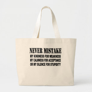 GRAND TOTE BAG JAMAIS ERREUR