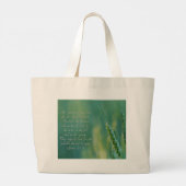 Grand Tote Bag James 5:6-8 Persévérance Inspiration (Dos)