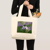 Grand Tote Bag Jardin d'iris (Devant (produit))