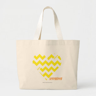 Grand Tote Bag Jaune 4 de zigzag