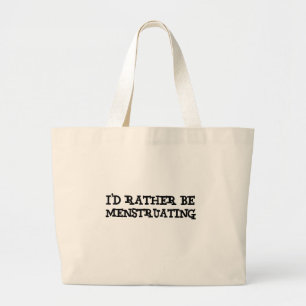 Grand Tote Bag J'aurais ses règles plutôt