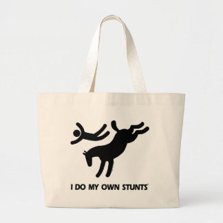 Grand Tote Bag Je fais mon propre cheval de Stunts™ : image