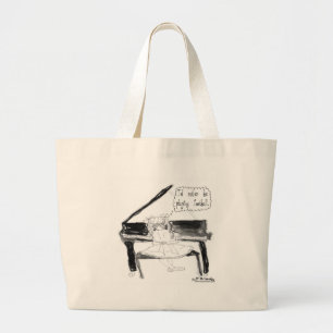 Grand Tote Bag Je jouerais plutôt au football