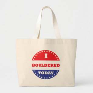 Grand Tote Bag Je me suis souillé aujourd'hui