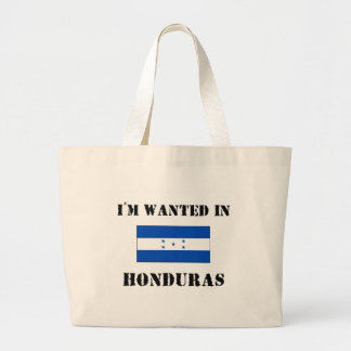 Grand Tote Bag Je suis Recherché au Honduras