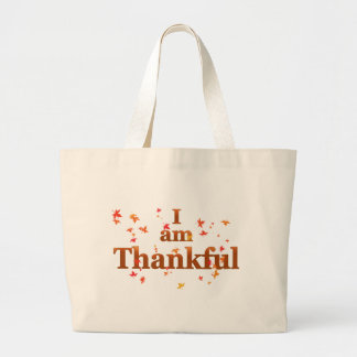 Grand Tote Bag je suis reconnaissant