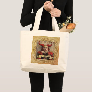 Grand Tote Bag Je suis un fou d'amour !