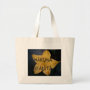 Grand Tote Bag Je suis une star à l'intérieur.