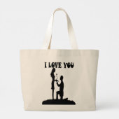 GRAND TOTE BAG JE T'AIME (Dos)