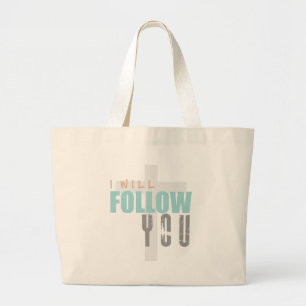 Grand Tote Bag JE VAIS SUIVRE VOUS-couleur Ruth Chris Tomlin