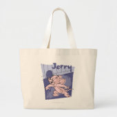 Grand Tote Bag Jerry Blue (Devant)