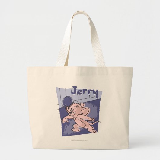 Grand Tote Bag Jerry Blue (Devant)